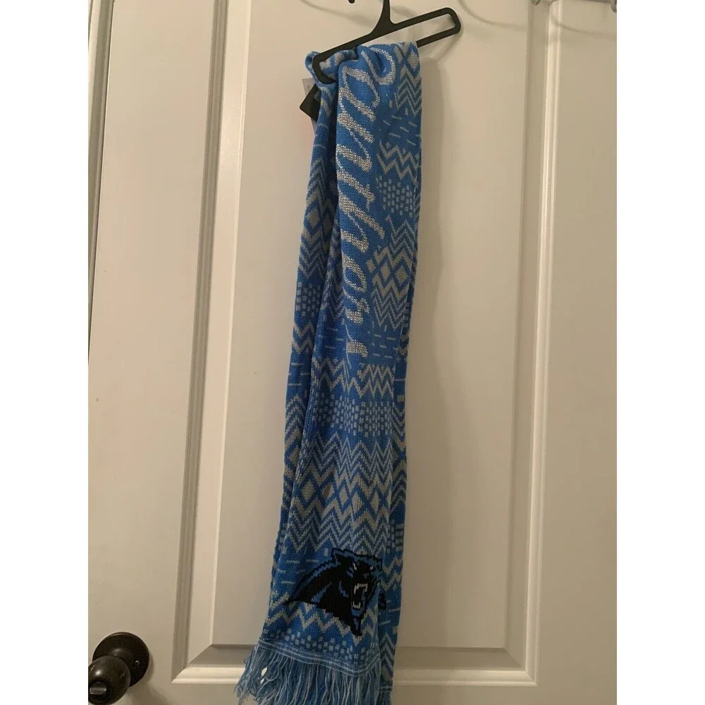 Foco Knit Scarf Snood NFL Carolina Panthers